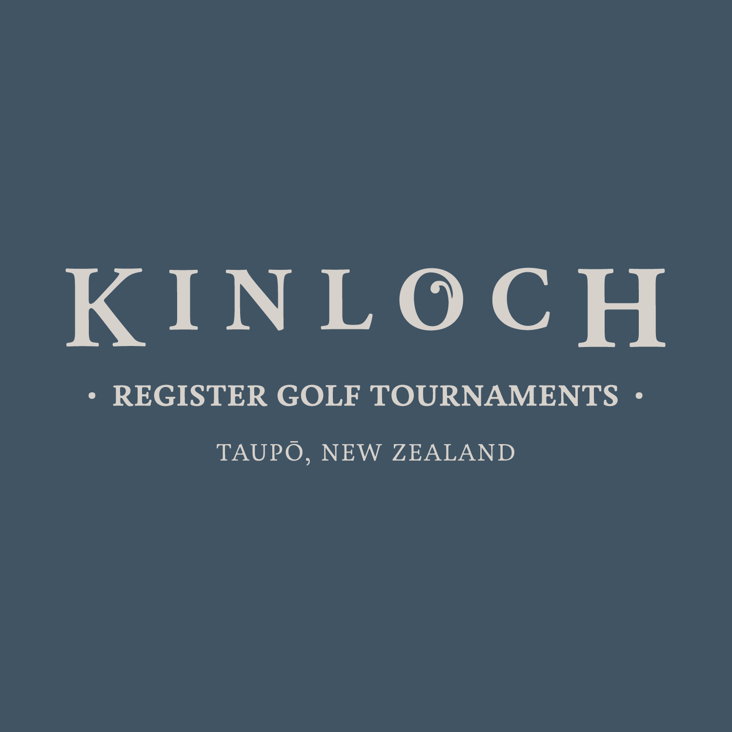 Kinloch Club Golf Tournaments
